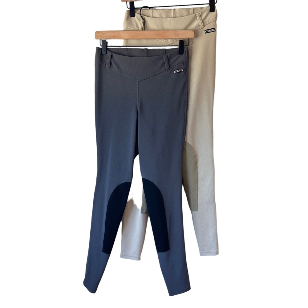 Kerrits Lot Of 2 Performance Tights Breeches Size Medium Horse Riding Pants